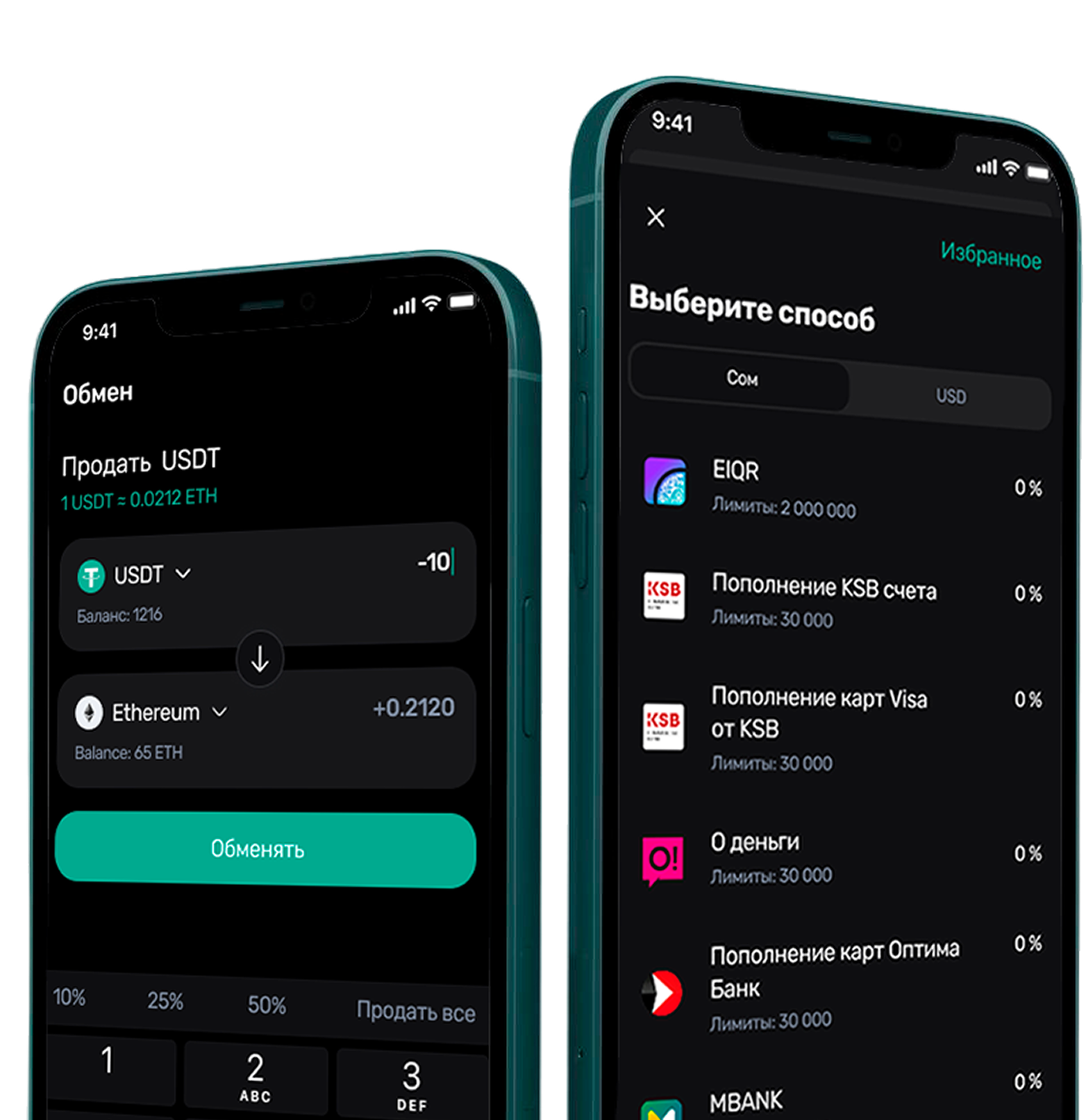 Dante Pay App Screens